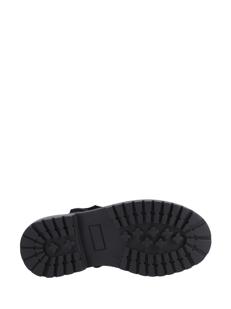 Hush Puppies Senior Astrid Bow Black Shoes - Image 4 of 4