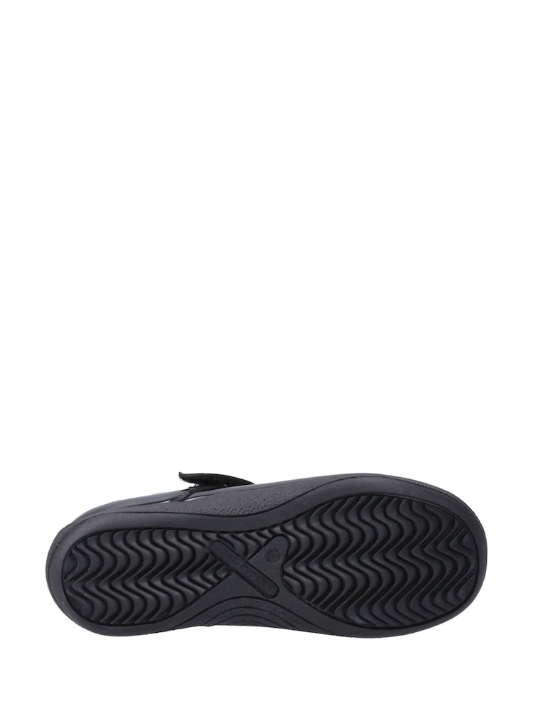 Hush Puppies Senior Caitlin T-Bar Patent Black Shoes - Imagen 4 de 4