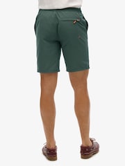 Superdry Grey Classic 19 Inch Logo Board Shorts - Image 3 of 7