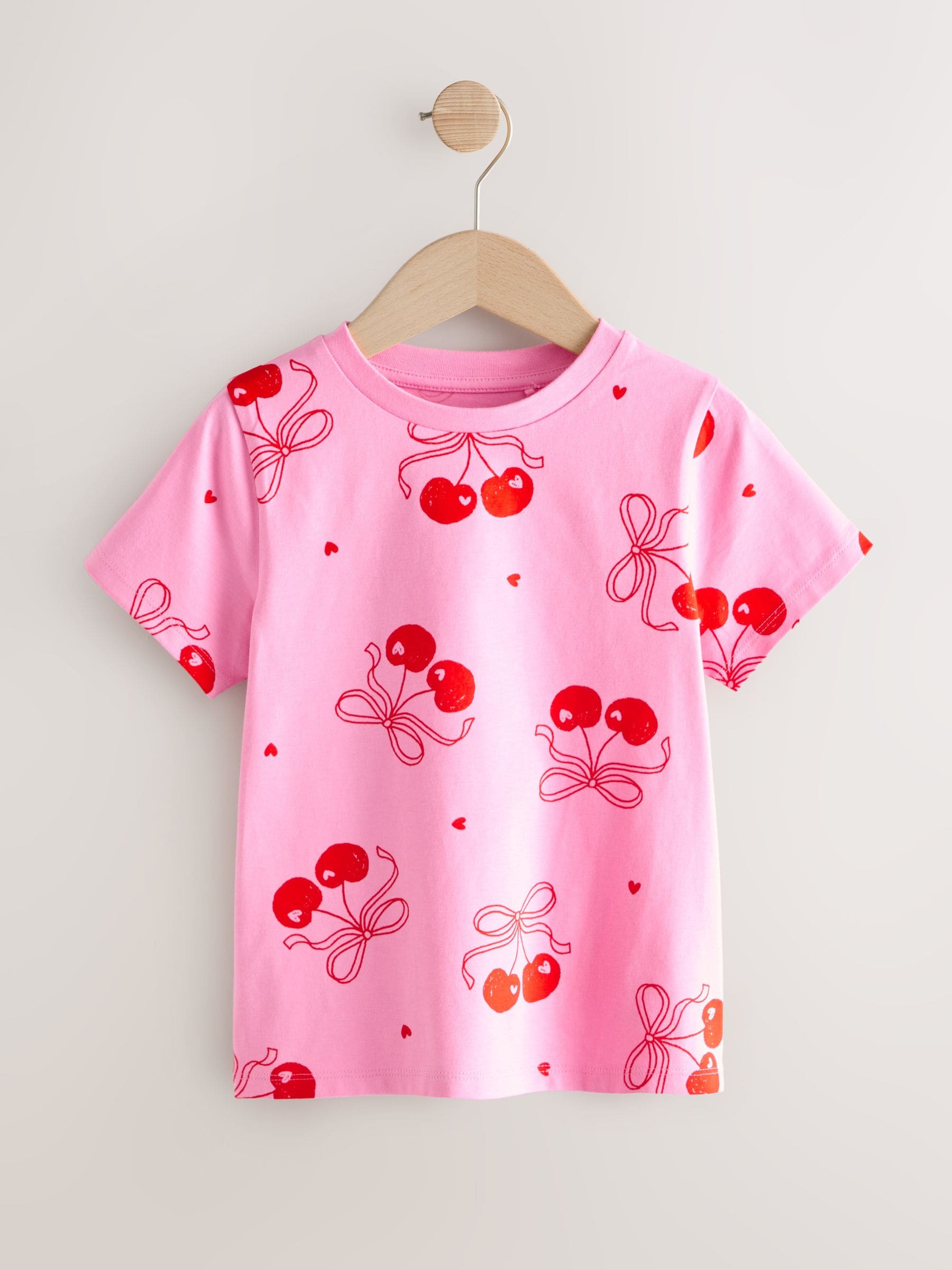 Buy Pink Cherry T-Shirt (3-16yrs) from Next USA