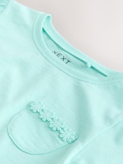 Green Daisy Pocket T-Shirt (1.5-16yrs) - Image 7 of 8