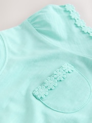 Green Daisy Pocket T-Shirt (1.5-16yrs) - Image 8 of 8