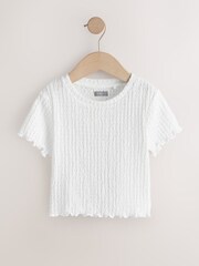 أبيض/أسود - Textured Tops 2 Pack (3-16yrs) - صورة 3 من 6