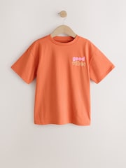Bright Oversized Graphic T-Shirts 4 Pack (3-16yrs) - Image 5 of 8