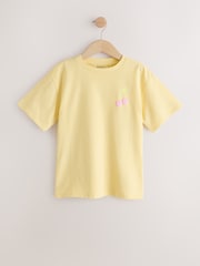Bright Oversized Graphic T-Shirts 4 Pack (3-16yrs) - Image 6 of 8