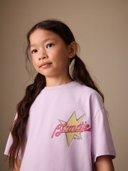 Purple Oversized Blondie Band T-Shirt (3-16yrs) - Image 4 of 8