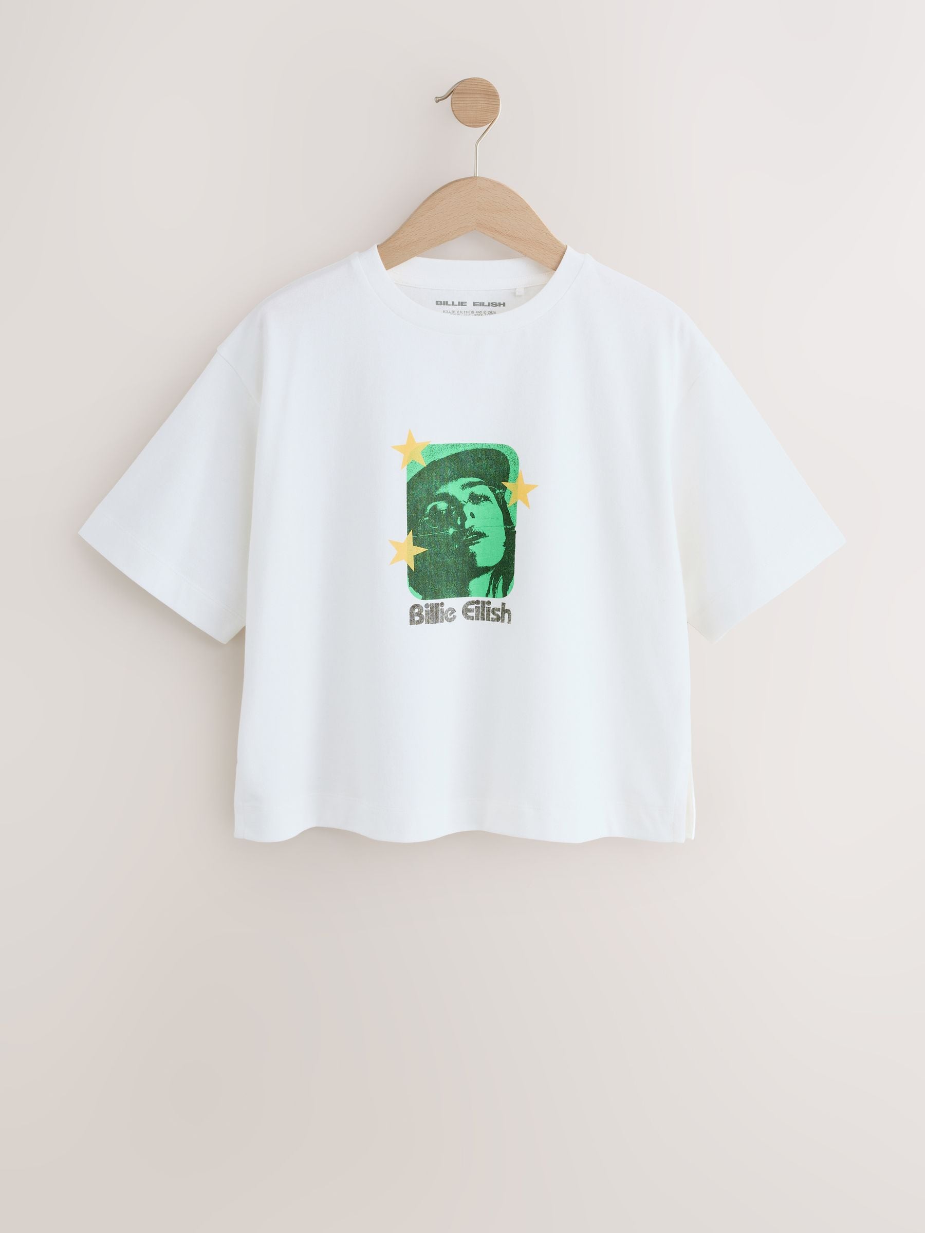 Buy White Billie Eilish Graphic T-Shirt (3-16yrs) from Next South