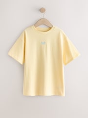 Yellow Studio Aura Oversized Graphic Print T-Shirt (3-16yrs) - Image 1 of 4