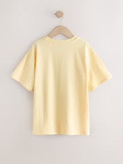 Yellow Studio Aura Oversized Graphic Print T-Shirt (3-16yrs) - Image 2 of 4