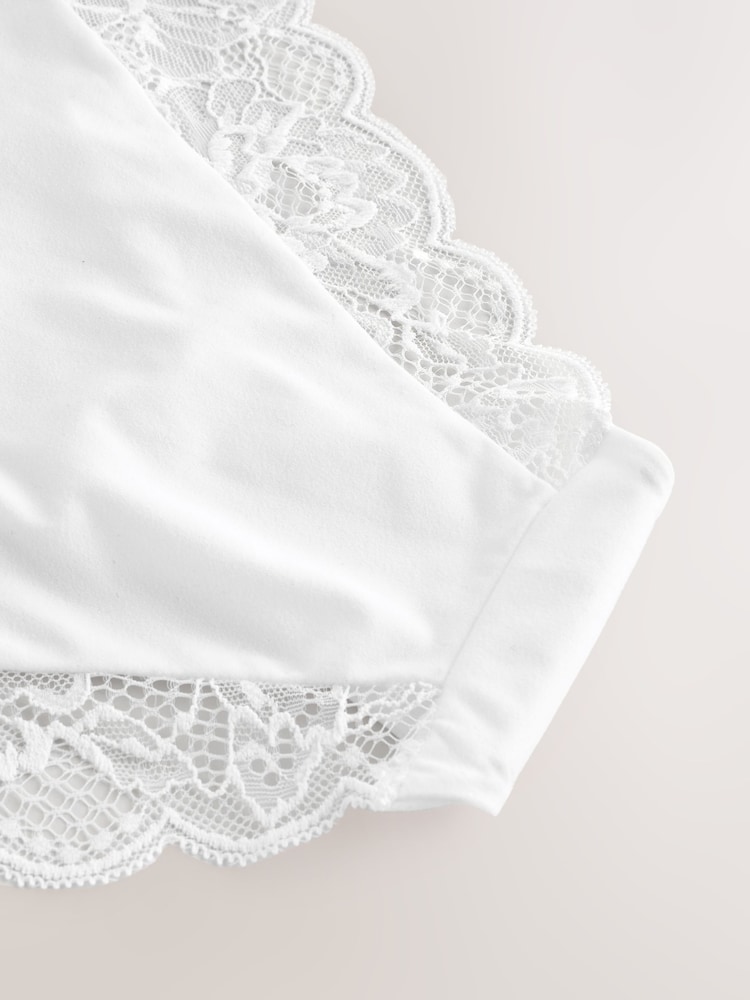 White High Leg Ultimate Comfort Knickers 3 Pack - Image 10 of 10