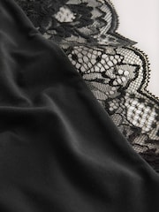 Black High Leg Knickers 3 Pack - Image 12 of 13