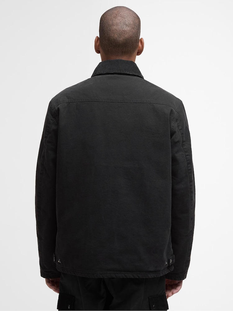Barbour® Black Cove Casual Jacket - Image 2 of 7 Barbour® Black Cove Casual Jacket - Image 2 of 7