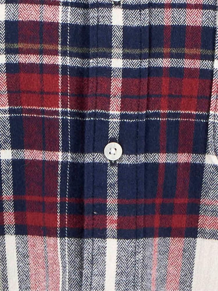 Barbour® Red Malham Checked Relaxed Shirt - Image 6 of 6 Barbour® Red Malham Checked Relaxed Shirt - Image 6 of 6