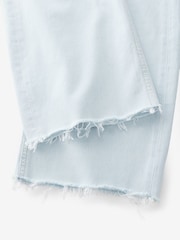 AGOLDE Flourish Blue Low Curve Fray Jeans - Image 11 of 13