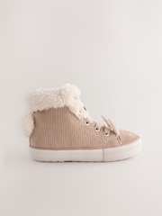 Neutral Bunny Wide Fit (G) Character High Top Trainers - Image 2 of 5