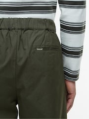 Barbour® Green Relaxed Fit Cole Poplin Trousers - Image 4 of 6