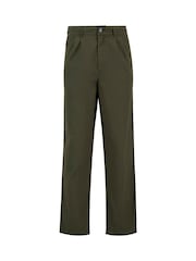 Barbour® Green Relaxed Fit Cole Poplin Trousers - Image 5 of 6