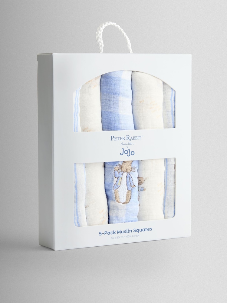 Peter Rabbit Peter Rabit 5-Pack Muslins - Image 1 of 7 Peter Rabbit Peter Rabit 5-Pack Muslins - Image 1 of 7