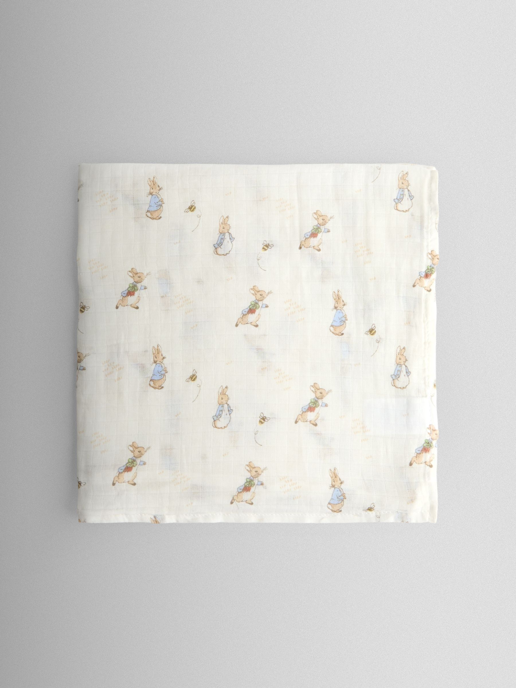 Peter Rabbit's Next Buy Peter Rabbit Blue Peter Rabbit™ 5-Pack Muslins from the Next UK ...