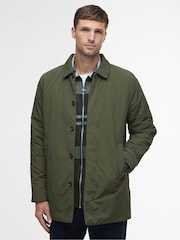 Barbour® Green Wadded Lorden Showerproof Jacket - Image 1 of 8