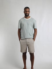 Weird Fish Cream Charleston Textured 100% Cotton Chino Shorts - Image 1 of 7
