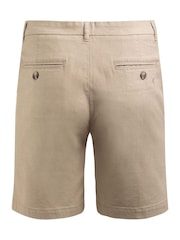 Weird Fish Cream Charleston Textured 100% Cotton Chino Shorts - Image 7 of 7