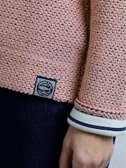 Weird Fish Pink Chicoa Full Zip Hooded Classic Macaroni Hoodie - Image 4 of 8