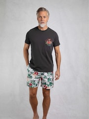 Preto - Camiseta estampada traseira Weird Fish Crabby Shack - Imagem 2 de 6