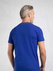 Weird Fish CobaltBlu Coordinates Front Print Graphic T-Shirt - Image 3 of 6