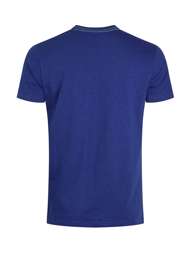Weird Fish CobaltBlu Coordinates Front Print Graphic T-Shirt - Image 6 of 6