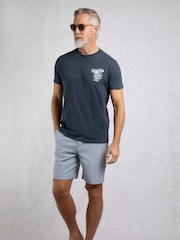 Weird Fish Blue Marlin Back Print T-Shirt - Image 3 of 6