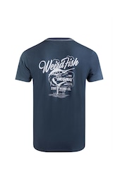 Weird Fish Blue Marlin Back Print T-Shirt - Image 6 of 6