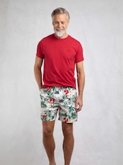 Weird Fish Green Belukha Printed Swim Shorts - Image 3 of 7