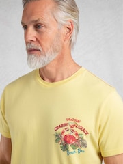 Weird Fish Yellow Crabby Shack Back Print Graphic T-Shirt - Image 5 of 8