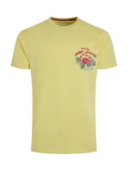 Weird Fish Yellow Crabby Shack Back Print Graphic T-Shirt - Image 8 of 8