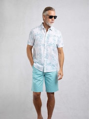 Azul - Camisas havaianas Weird Fish Tarim - Imagem 3 de 6