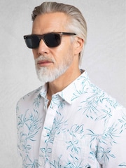 Azul - Camisas havaianas Weird Fish Tarim - Imagem 4 de 6