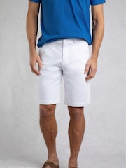 Weird Fish White Rayburn Flat Front Shorts - Image 1 of 8