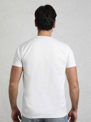 Weird Fish Cream CampKit Front Print Graphic T-Shirt - Image 2 of 6