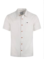 Weird Fish Cream Hinton Crepe Shirt - Image 5 of 6