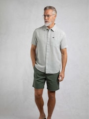 Weird Fish Grey Washton Short Sleeve Shirt - Image 3 of 6