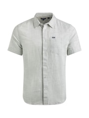 Weird Fish Grey Washton Short Sleeve Shirt - Image 5 of 6