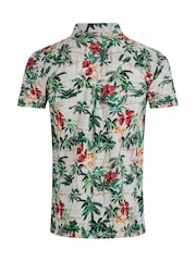 Weird Fish Green Holborn Hawaiian Shirt - Image 7 of 7