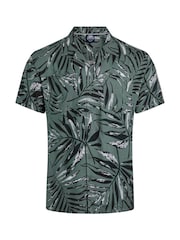 Weird Fish ArmyGn Holborn Hawaiian Shirt - Image 6 of 7