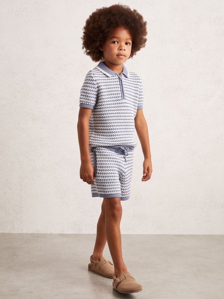 Reiss Blue/White Peter Shorts - Image 1 of 4