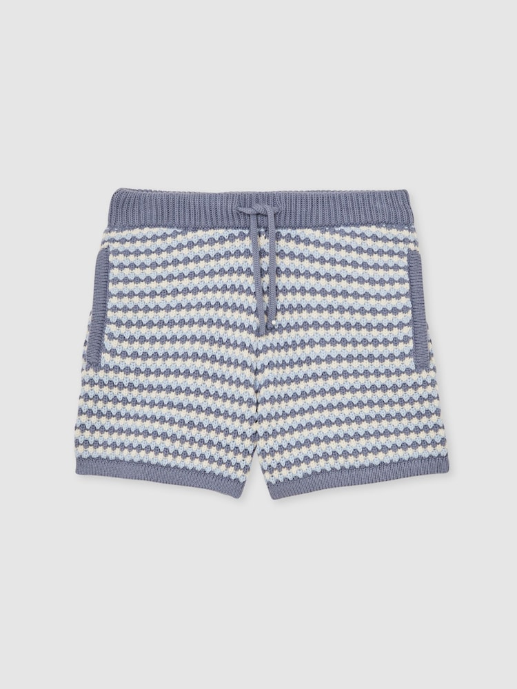 Reiss Blue/White Peter Shorts - Image 2 of 4
