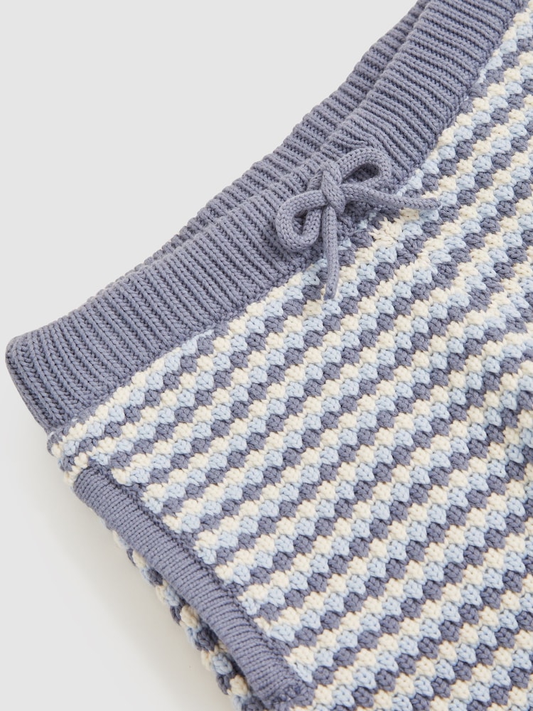 Reiss Blue/White Peter Shorts - Image 4 of 4