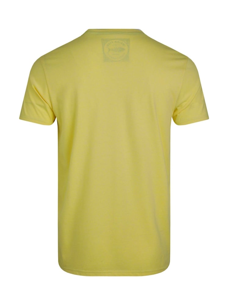 Weird Fish Yellow Fished Branded 100% Cotton T-Shirt - Image 2 of 2