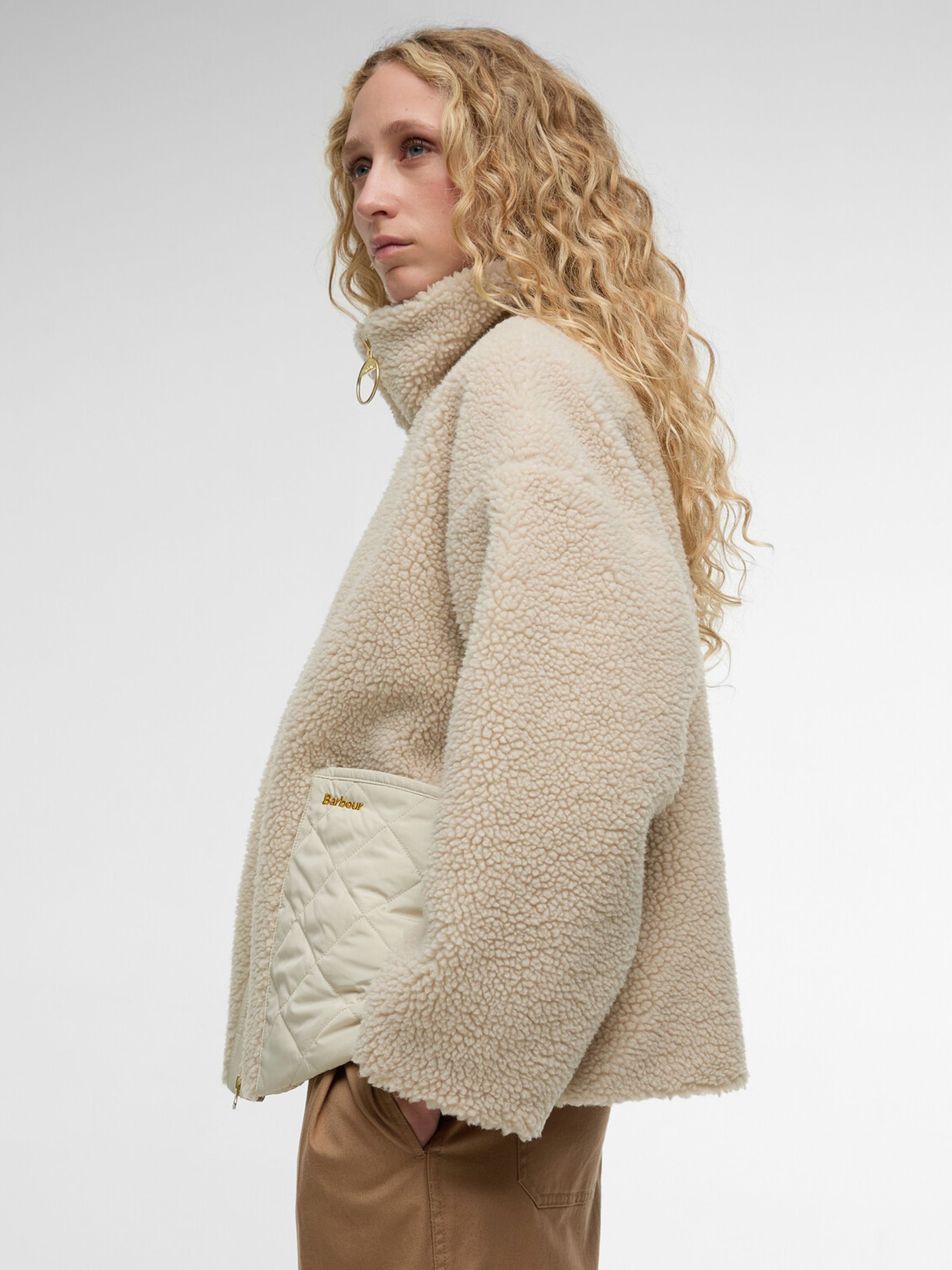 Buy Barbour® Oatmeal Brawby Fleece from the Next UK online shop