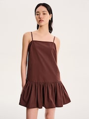 Omnes 100% Cotton Meryl Drop Waist Strappy Mini Dress - Bild 4 von 5